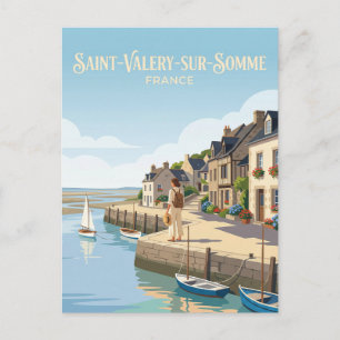 Cartão Postal Saint-Valery-sur-Somme França