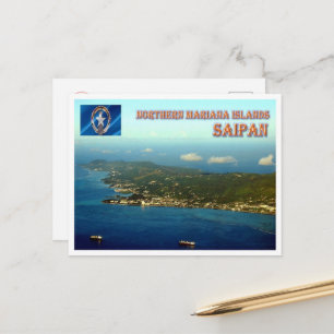 Cartão Postal Saipan - Ilhas Marianas do Norte -