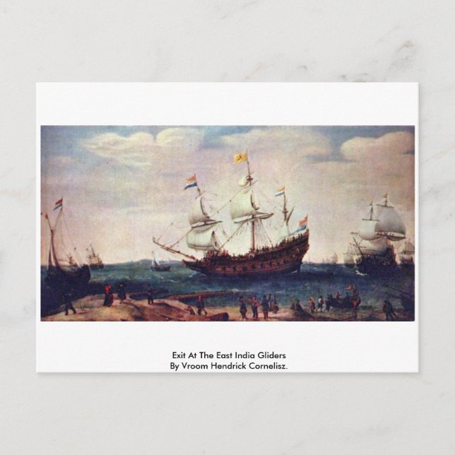 Cartão Postal Sair Nos Planadores Da Índia Oriental (Frente)