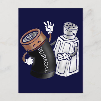 Cartão Postal Sal e Bateria