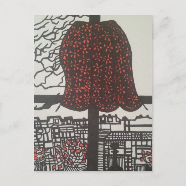 Cartão Postal sala com vista (Frente)