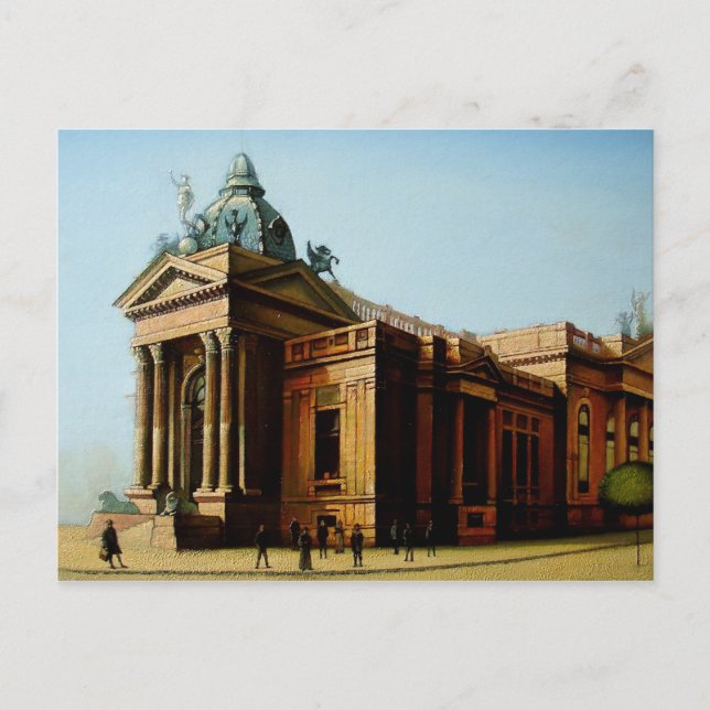 Cartão Postal Sala cu Orga (Frente)