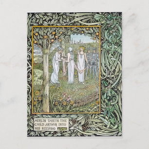 Cartão Postal Sala de brânquias: Morte D'Arthur