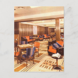 Cartão Postal Sala de fumaça turística da Rainha Mary