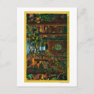 Cartão Postal Sala de Jantar Brookdale LodgeBrookdale, CA