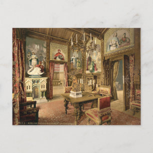 Cartão Postal Sala de jantar, Castelo de Neuschwanstein, Alemanh