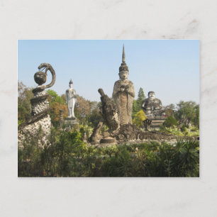 Cartão Postal Sala Keo Kou, Nong Khai, Tailândia