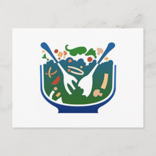 Cartão Postal Salada