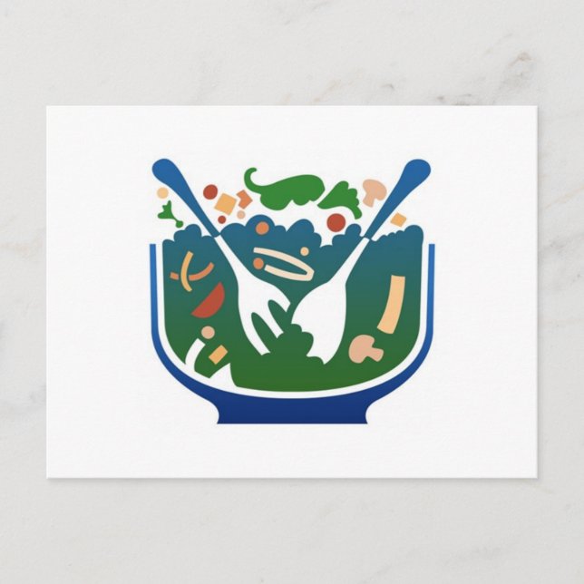 Cartão Postal Salada (Frente)