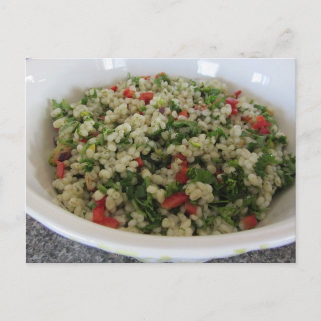 Cartão Postal Salada fresca (Frente)