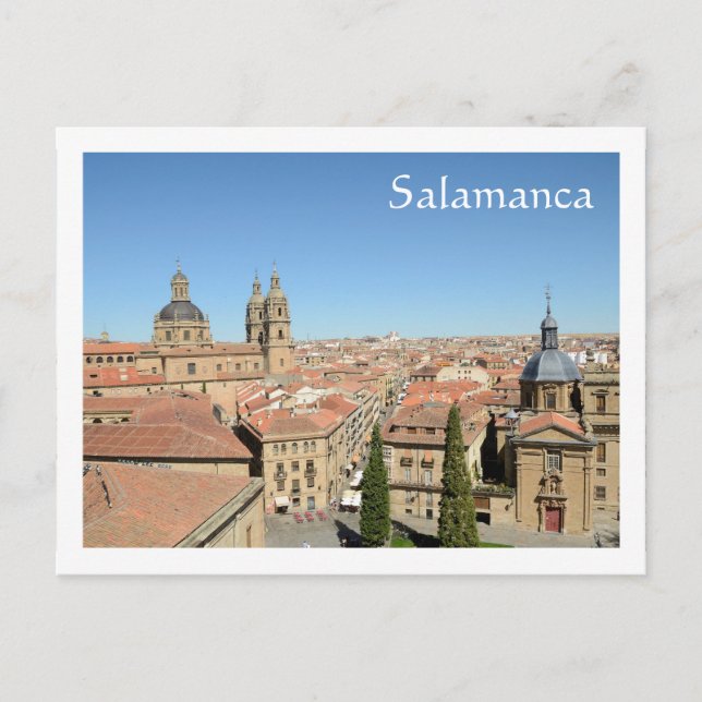 Cartão Postal Salamanca, Espanha (Frente)