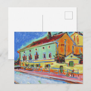 Cartão Postal Salão de Dança Kirchner Bellevue Arte Expressionis