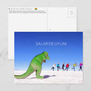 Cartão Postal Salar de Uyuni, Bolívia Cartão-postal