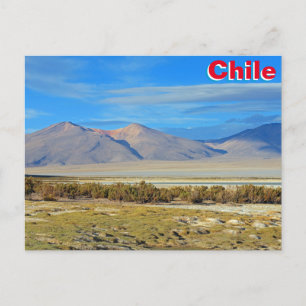 Cartão Postal Salar del Huasco, Chile