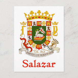 Cartão Postal Salazar Shield de Porto Rico