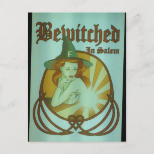 Cartão Postal Salem, Cartão-postal "Bewitching" de Massachusett