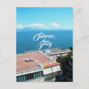 Cartão Postal Salerno Southern Italy