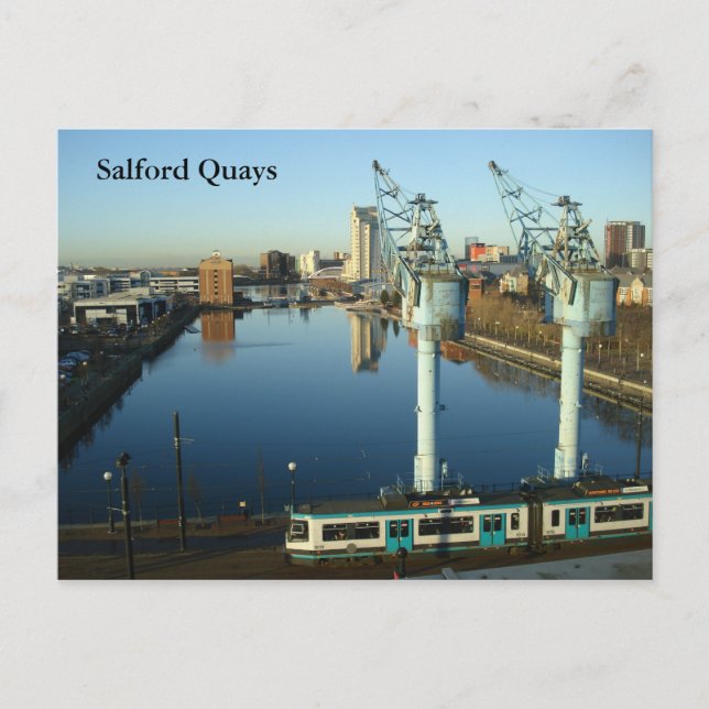 Cartão Postal Salford Quays (Frente)