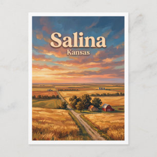 Cartão Postal Salina Kansas