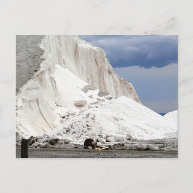 Cartão Postal Salinas, Baía de Corio, Geelong (Frente)