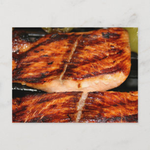 Cartão Postal Salmão Grelhado