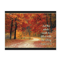 Salmo 72:19 Deixe a Terra cheia de sua glória