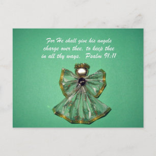 Cartão Postal Salmo 91:11