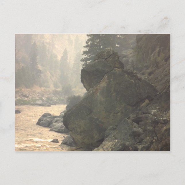 Cartão Postal Salmon River Idaho (Frente)
