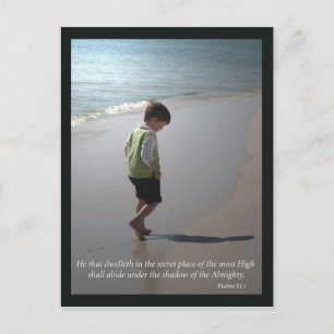 Cartão Postal Salmos 91:1