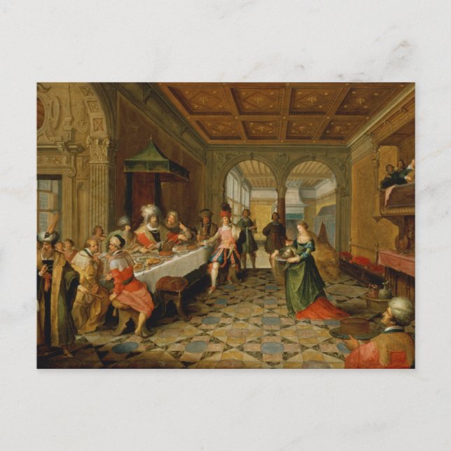 Cartão Postal Salomé Apresentando a Cabeça de Rua. (Frente)