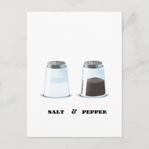 Cartão Postal Salt & Pepper