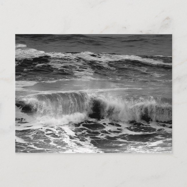 Cartão Postal Saltas de Curling Delicadas no Cartão-postal Monoc (Frente)