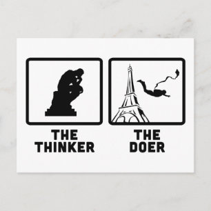 Cartão Postal Salto baixo