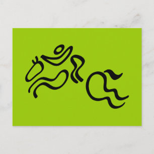 Cartão Postal Salto Equestre