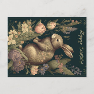 Cartão Postal Salto Floral de Coelho: Saudações Anteriores à Pás