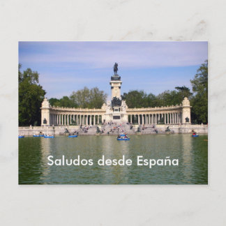 Cartão Postal Saludos desde España 3