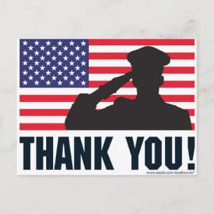 Cartão Postal Salute