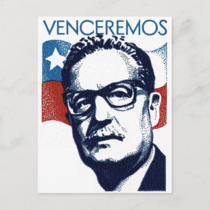 Cartão Postal Salvador Allende - Vislemos