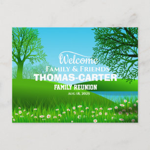 Cartão Postal Salvar A Data Da Família Sindicato Do Lago Da Cena