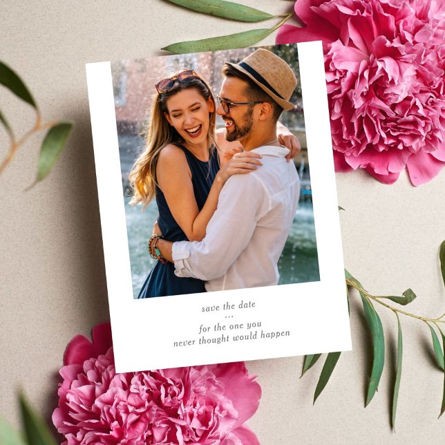 Cartão Postal Salvar a data finalmente (Criador carregado)