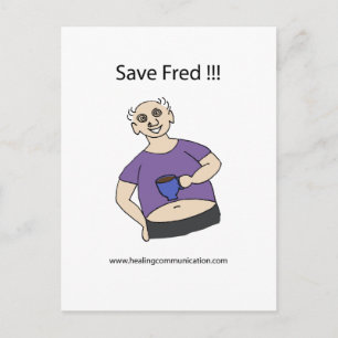 Cartão Postal Salvar Fred
