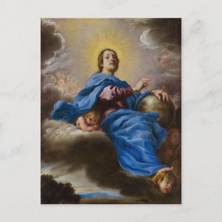 Cartão Postal Salvator Mundi - Domenico Fetti