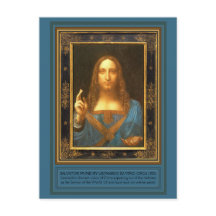 Salvator Mundi por Leonardo da Vinci cerca de 1500