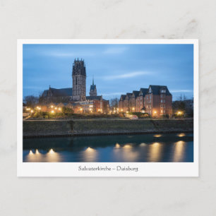 Cartão Postal Salvatorkirche Duisburg