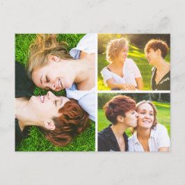 Cartão Postal Salve A Data Aquarela Flores Silvestres 3-Foto