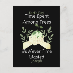 Cartão Postal salve nossa terra, dia da Terra, terra do amor, ci