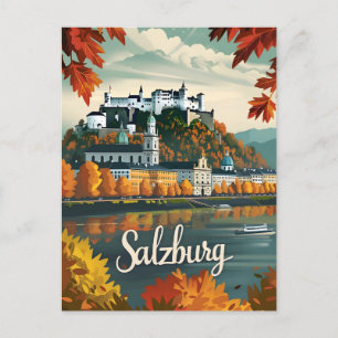 Cartão Postal Salzburg Vintage