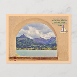 Cartão Postal Salzkammergut, Distrito Lacustre da Áustria