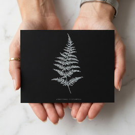 Cartão Postal Samambaia Dourada, Gymnogramma Chrysophylla