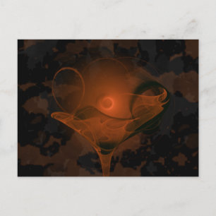 Cartão Postal Samhain Toast Faery Martini Art